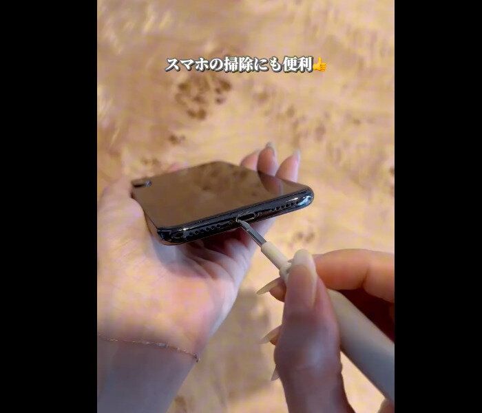 【セリア】1本で3役!モバイルクリーニングツール