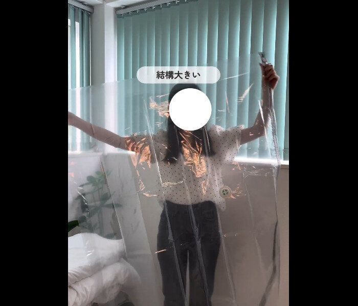 【ダイソー】ぺちゃんこになった!ふとんバルブ式圧縮袋