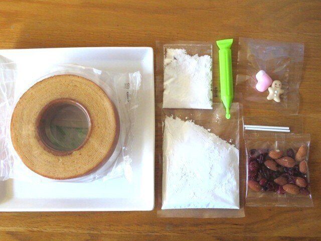 バウムクーヘンセットの中身