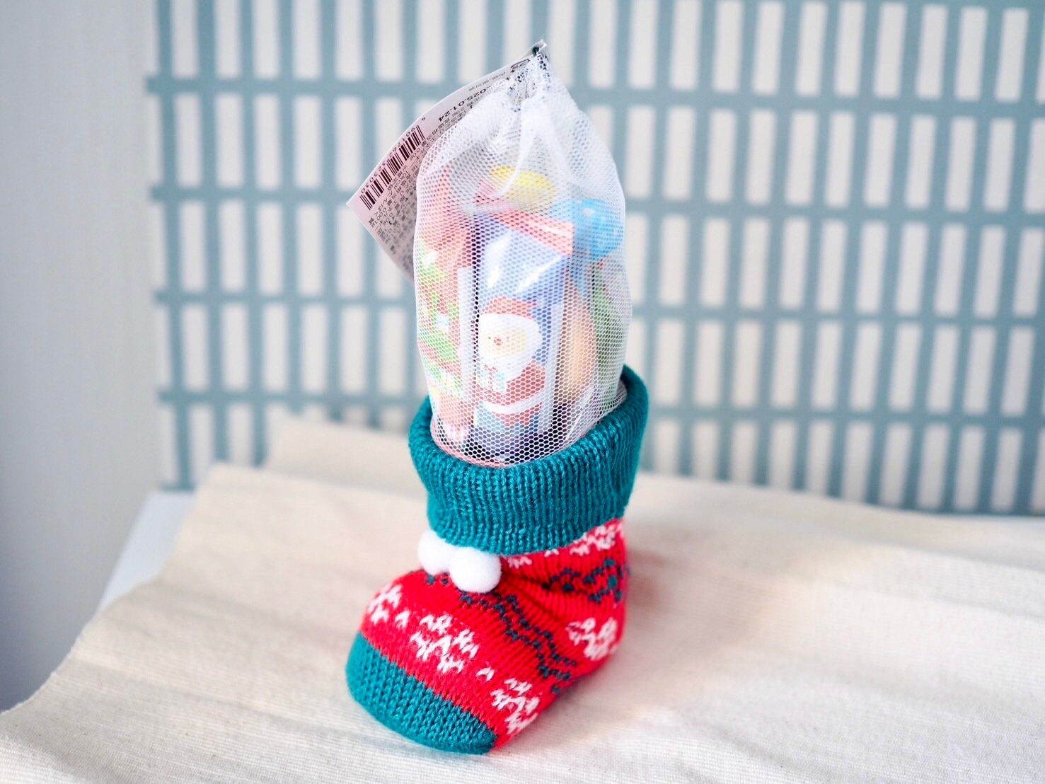 シャトレーゼ「クリスマスミニブーツ」商品写真