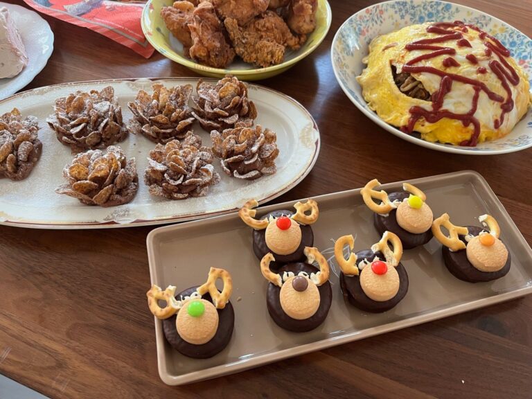 【クリスマス】トナカイケーキ。市販のお菓子を使ったら簡単に可愛いケーキが作れた！