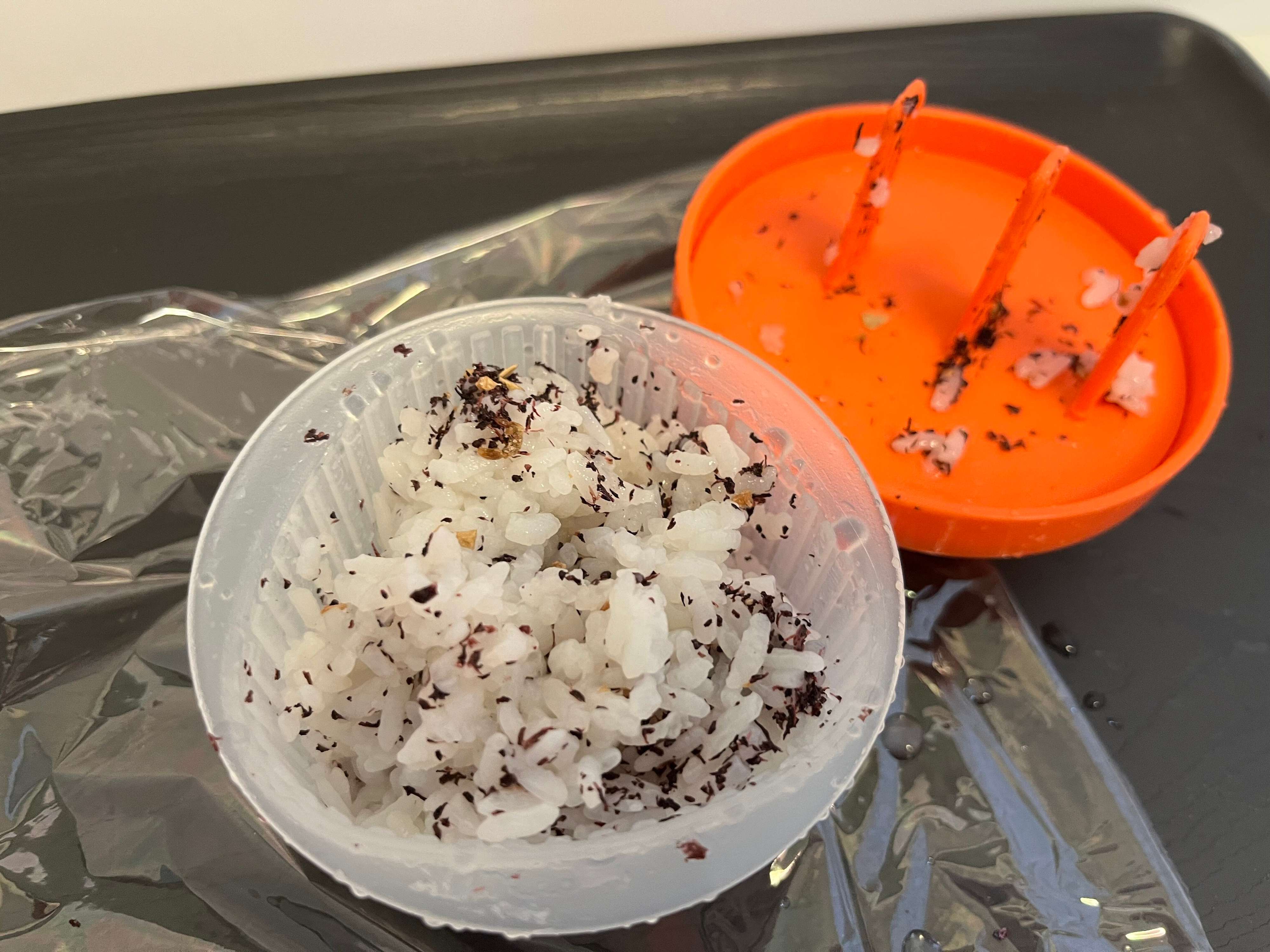 混ぜ終わったところ