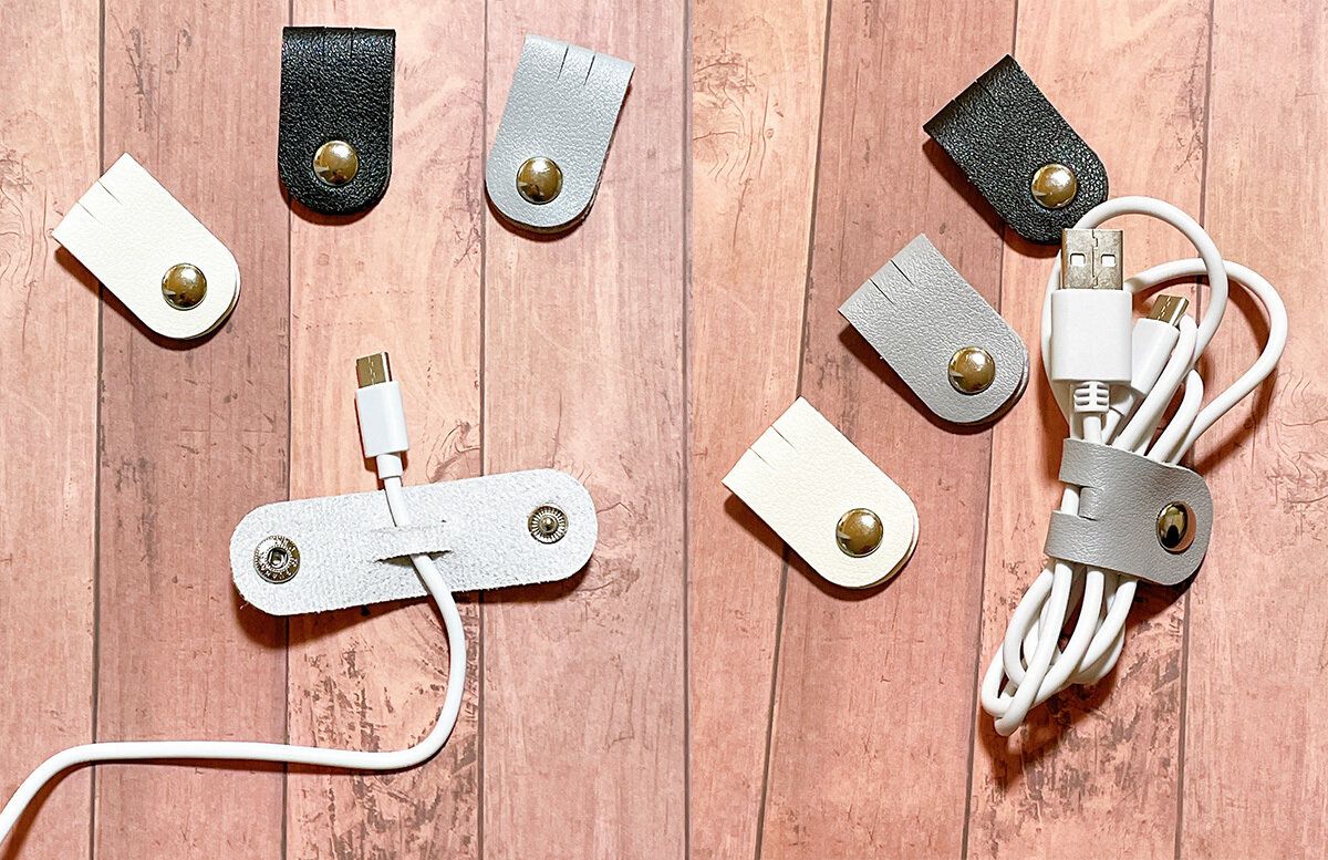 コードを通しておけばつけたまま使用できる