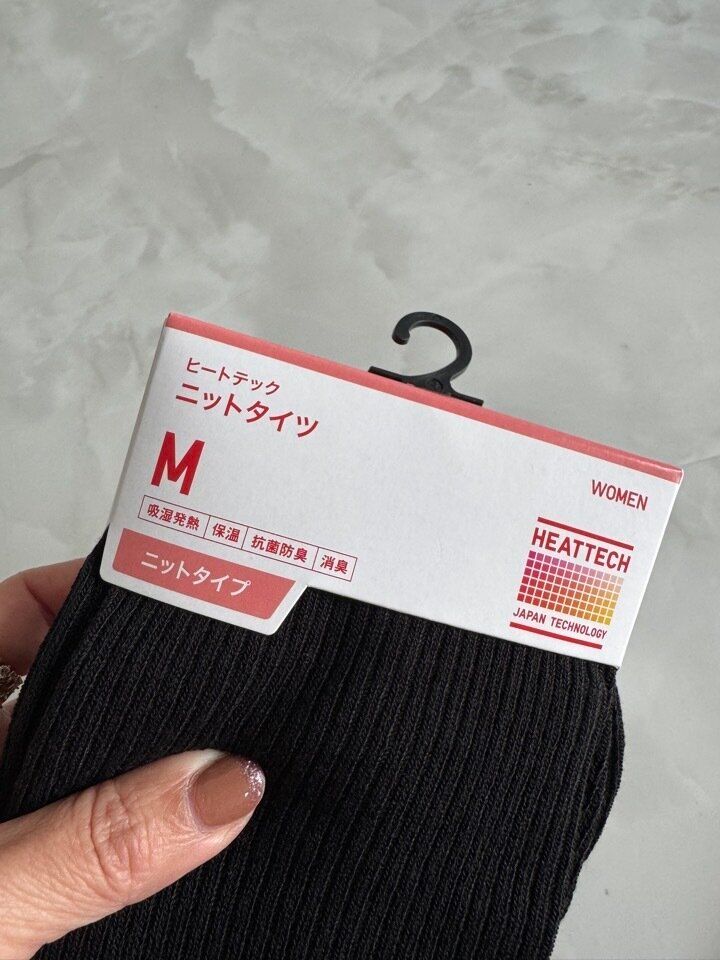 ヒートテックタイツ　ニットタイプ