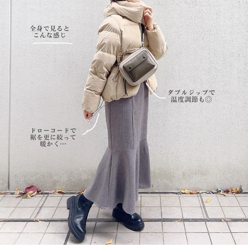 GU ヒートパデッドブルゾン