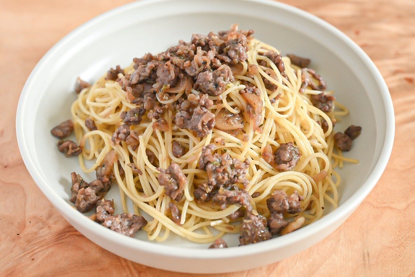 オールドトンプソン　グリーンゴッデスシーズニングを使ったパスタ