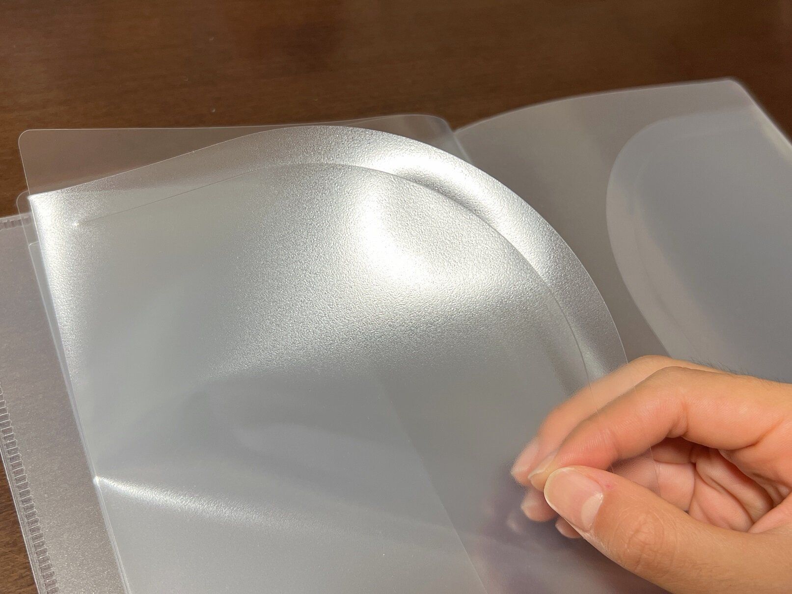 A5サイズのものとA4サイズのものが一緒に収納できる！