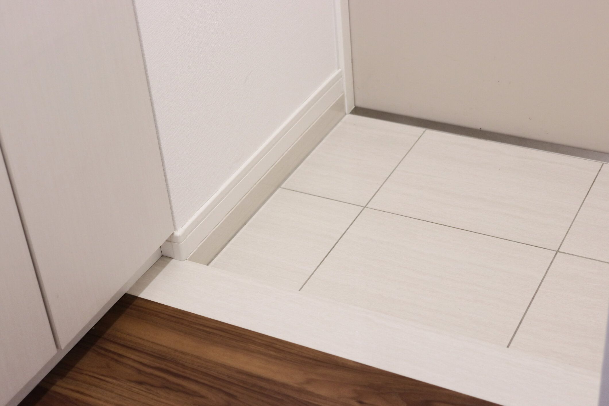 アパートの空の入り口