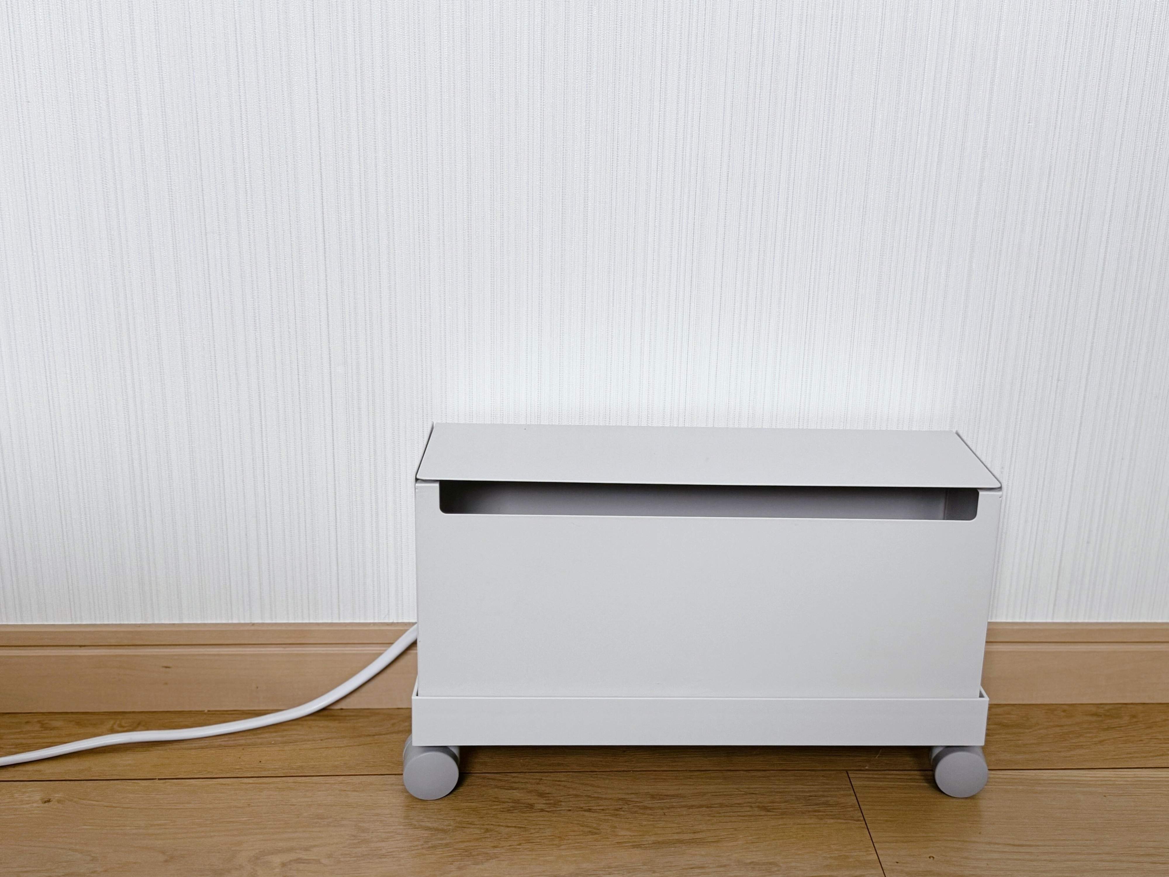 「スチールタップ収納箱フラップ式」にぴったりはまるから