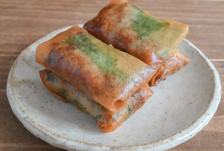 納豆好きに捧ぐ!納豆大葉春巻き