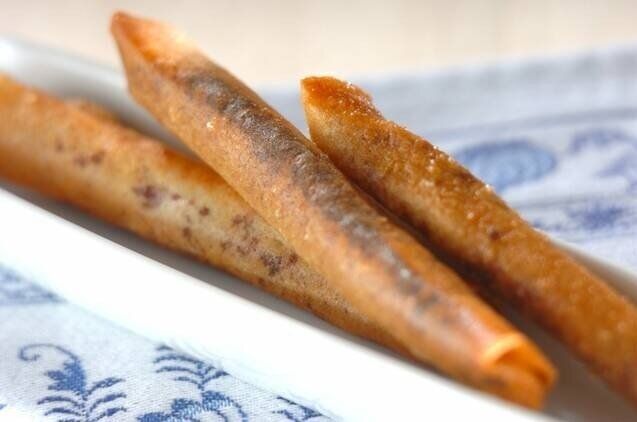 春巻きの皮で!簡単チョコスティック