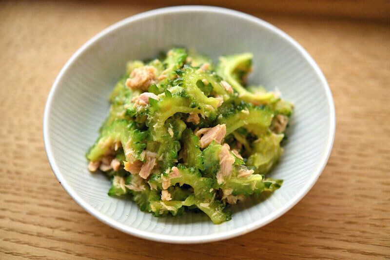 ゴーヤのツナ和え