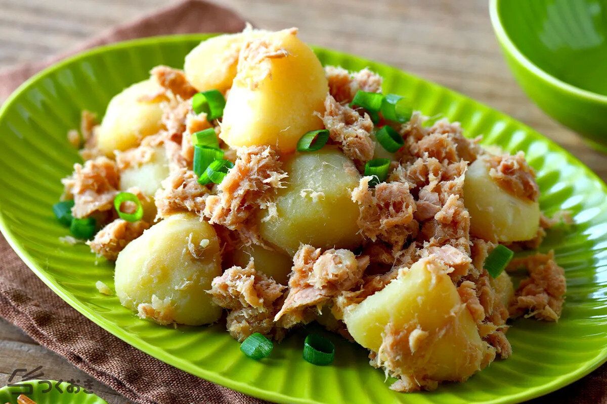 粉ふきいものツナ和え