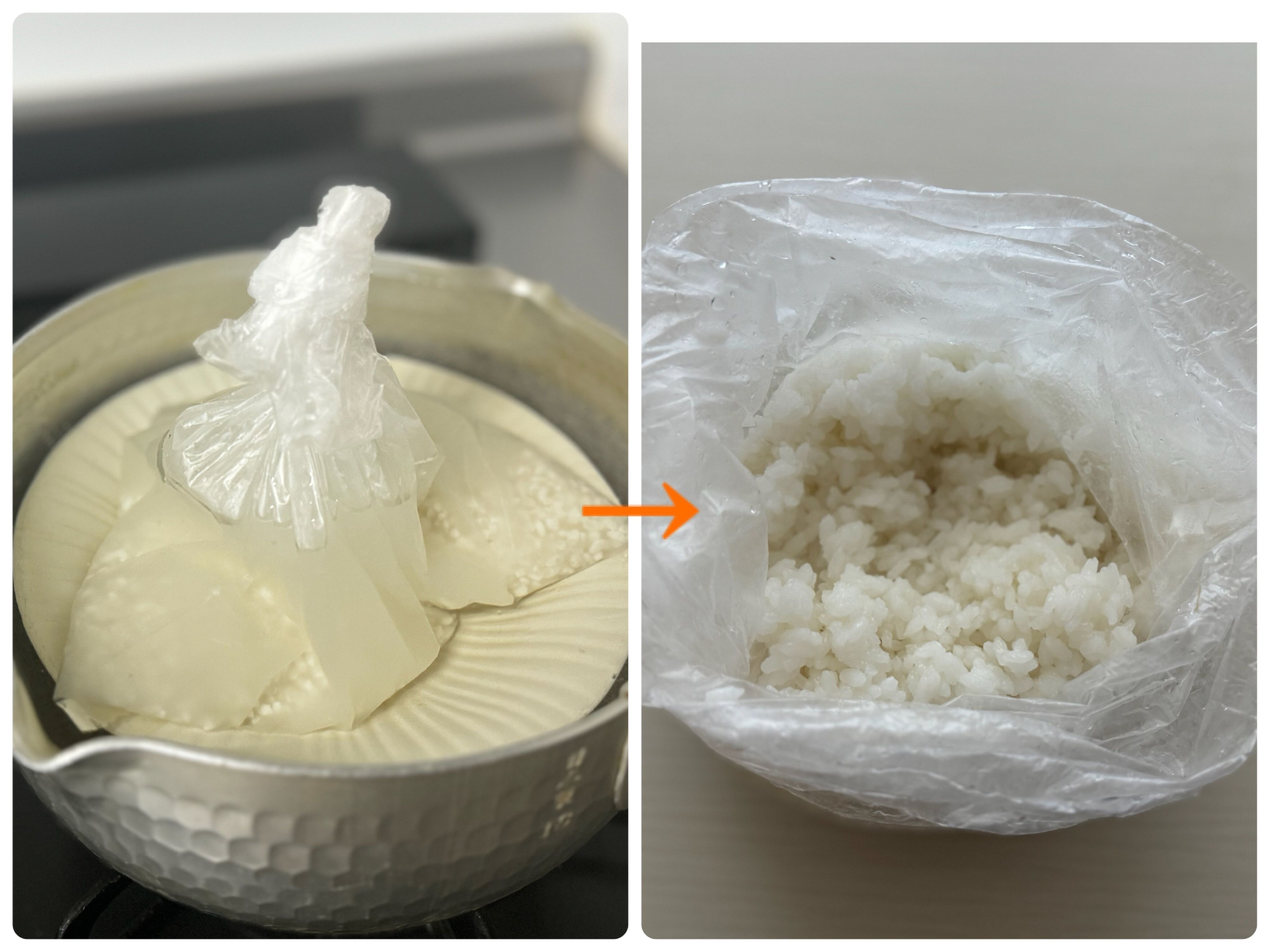 湯せん調理ができるポリエチレン袋(40枚入)