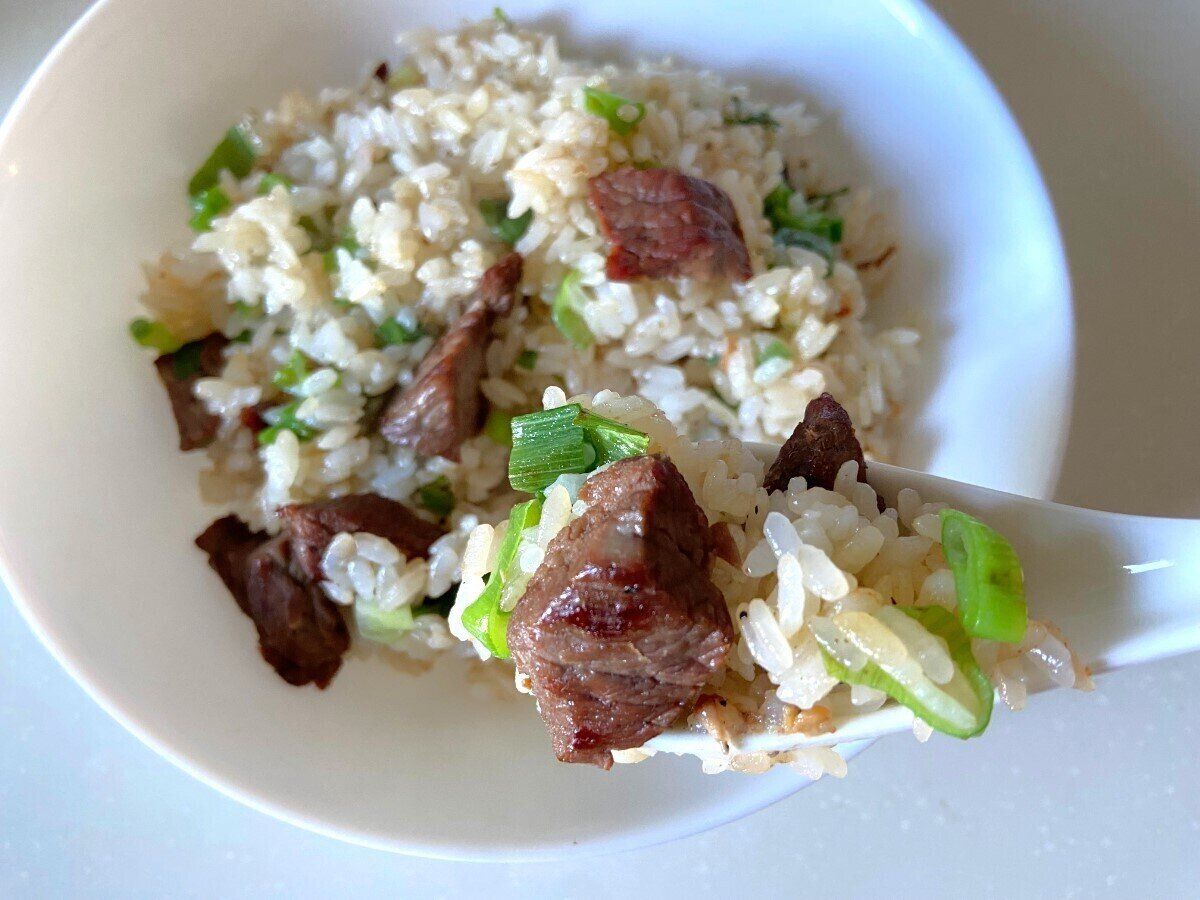 ガーリックステーキチャーハン