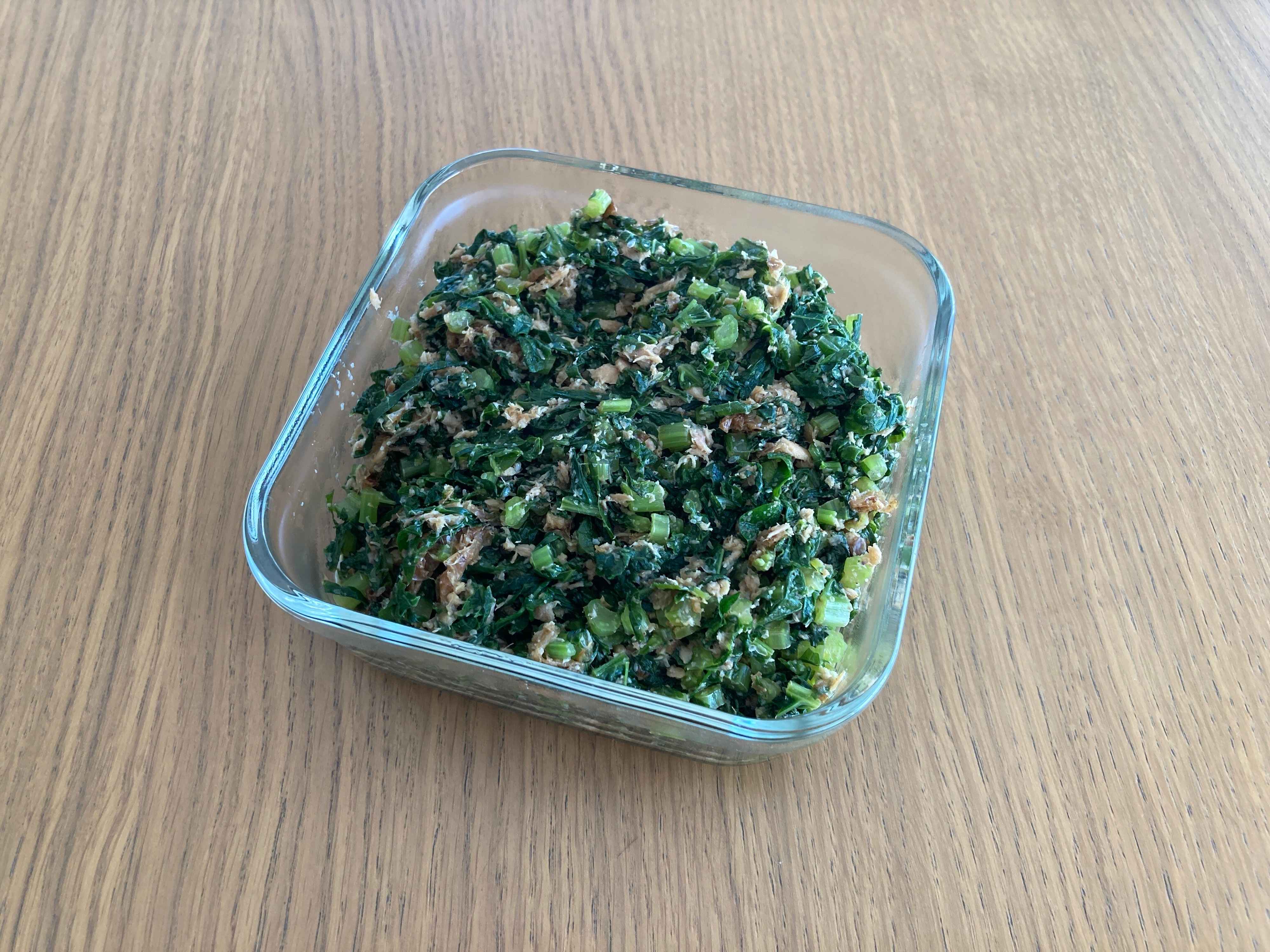 大根の葉のふりかけ