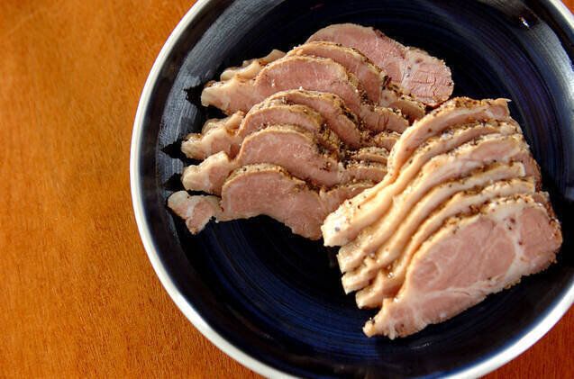 炊飯器でゆで豚