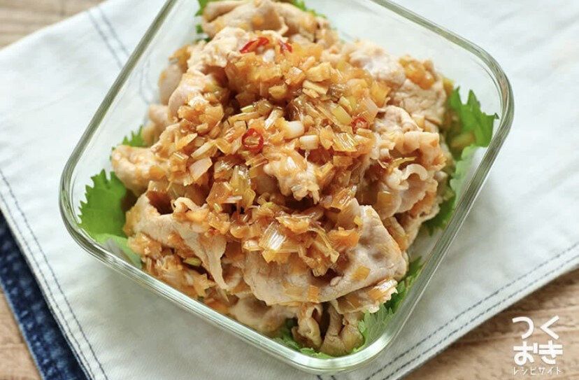 ねぎだれ豚しゃぶ