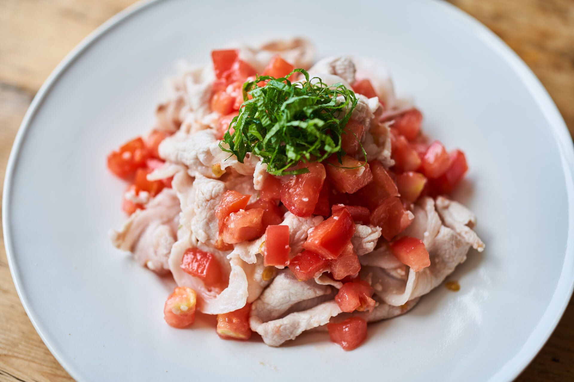 塩麹トマト冷しゃぶ