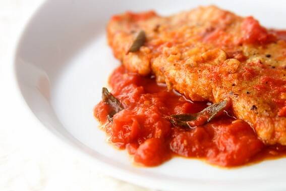 ポークのトマトソース煮