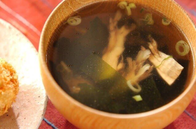 マイタケのスープ