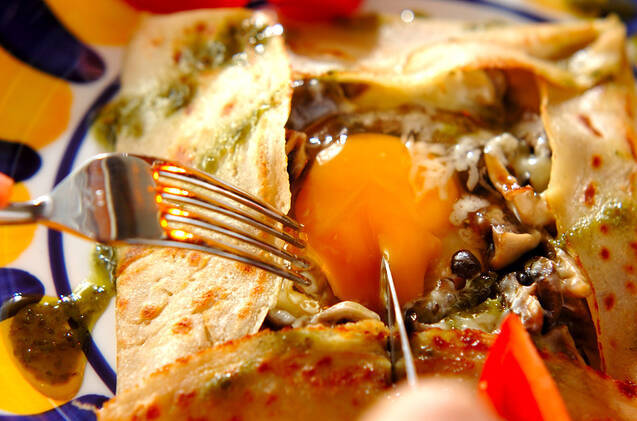 休日のブランチに♪簡単ブルターニュ風ガレット