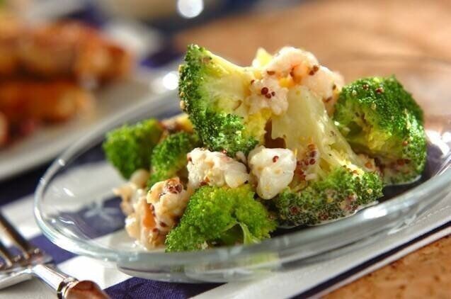 ブロッコリーとエビのサラダ