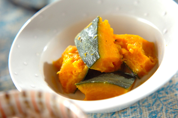 カボチャのミルク煮レシピ