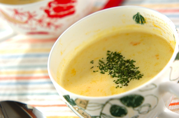 カボチャスープレシピ