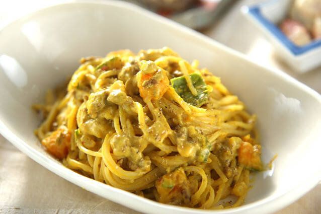 ミルクカレーパスタ