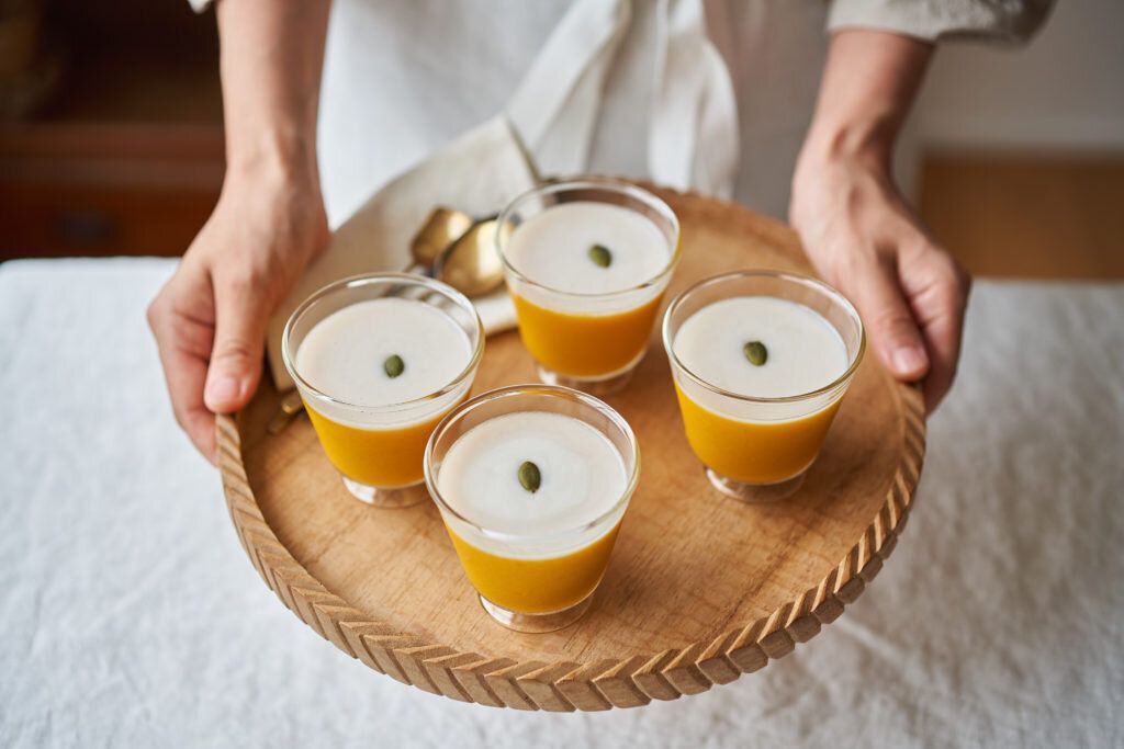 かぼちゃプリン