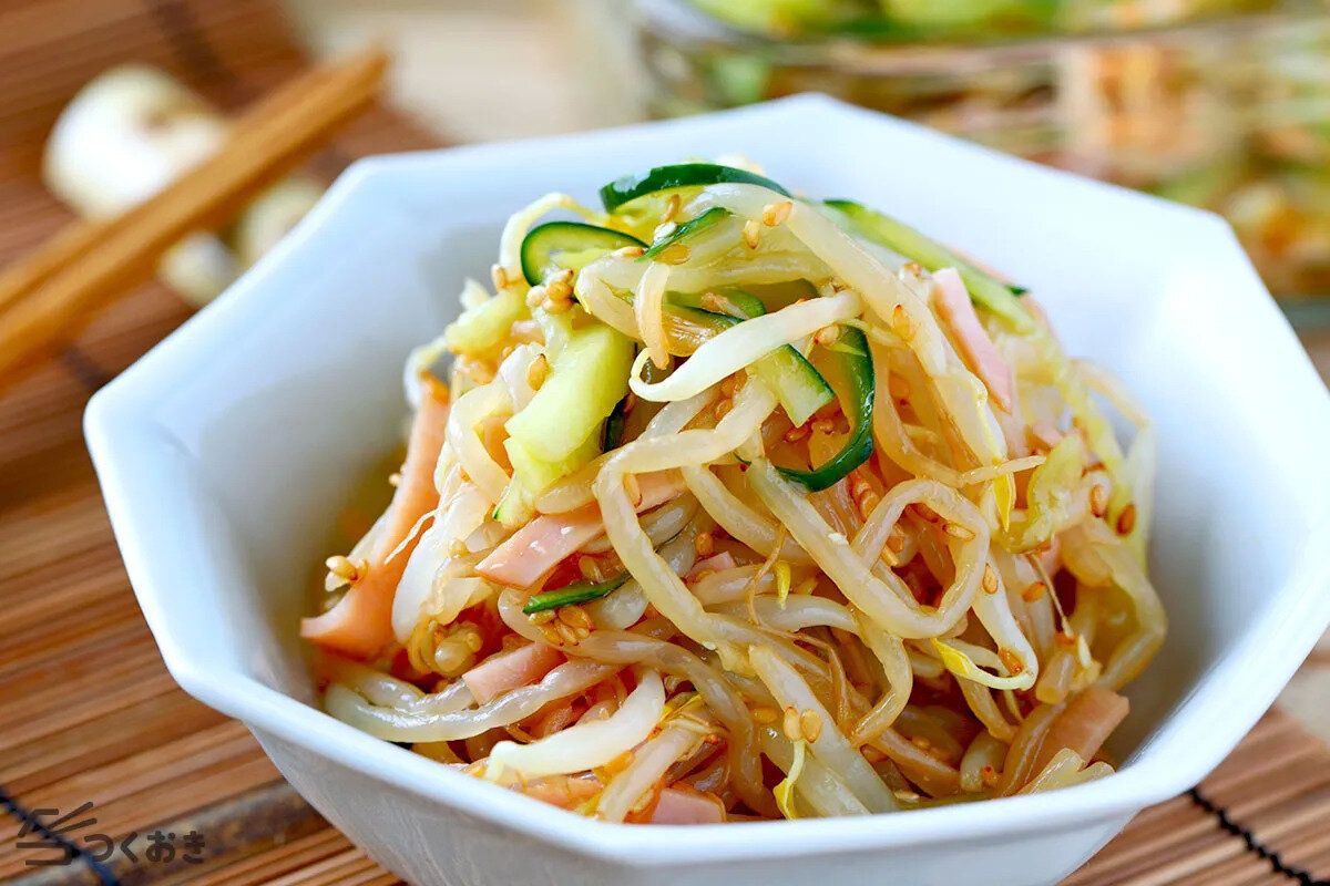 もやしときゅうりの中華サラダ