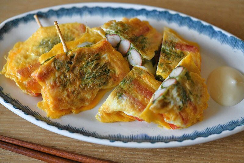 カニカマレシピの決定版!カニカマ大葉ピカタ
