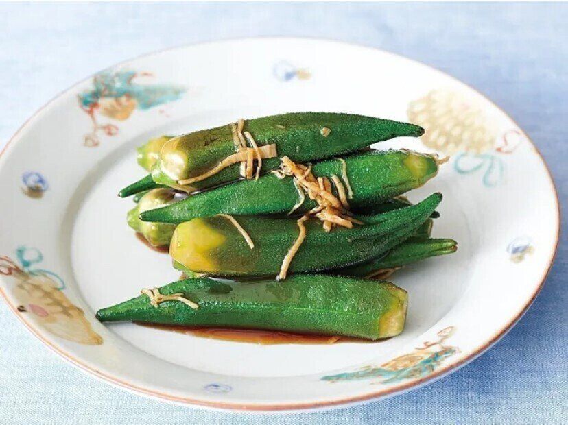 オクラのオイスターソース漬け