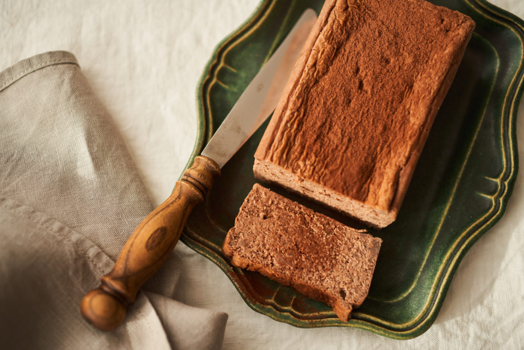 糖質控えめショコラのチーズテリーヌ