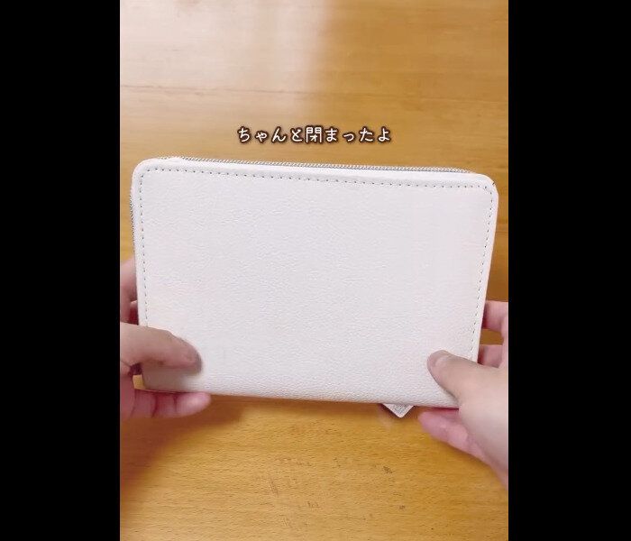 【ダイソー】3人分入る！フェイクレザーマルチ手帳ケース