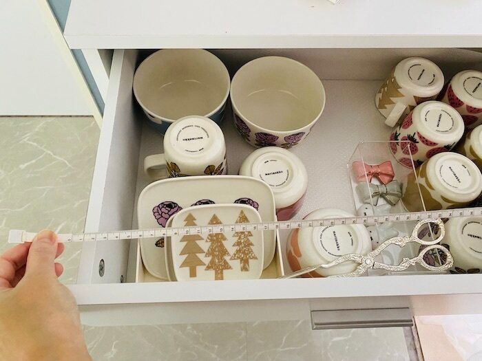 メジャーで測る