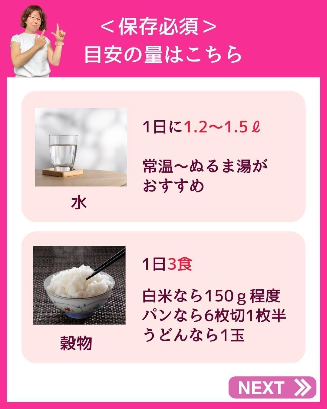 目安の量を知ろう