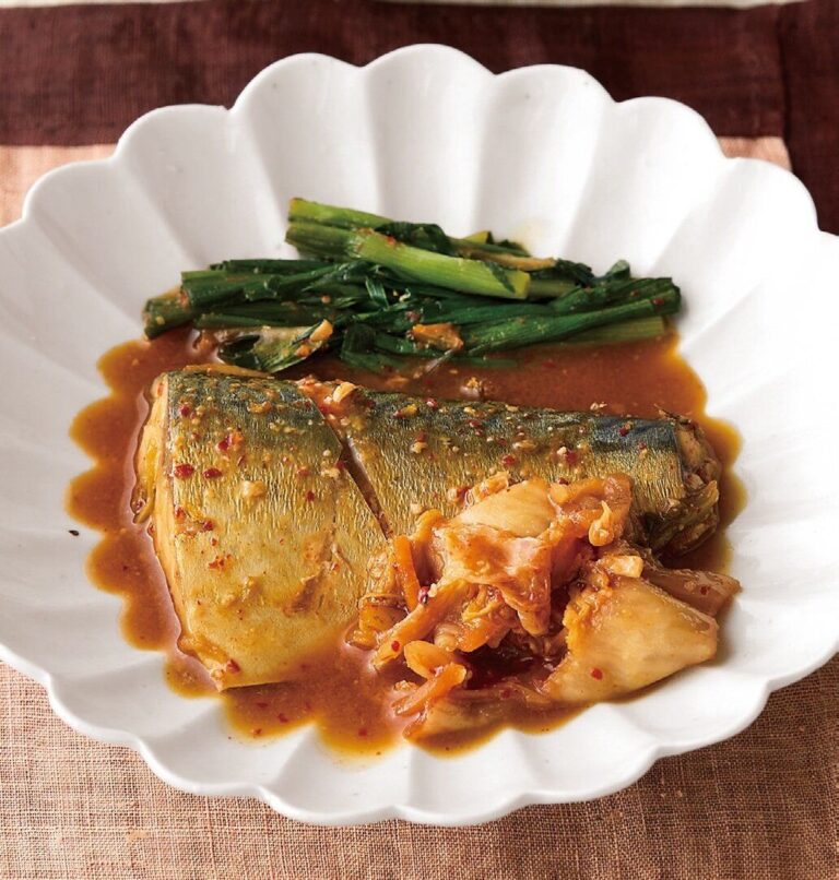 えびとブロッコリーのカレーかき揚げ＆さばのキムチみそ煮レシピ