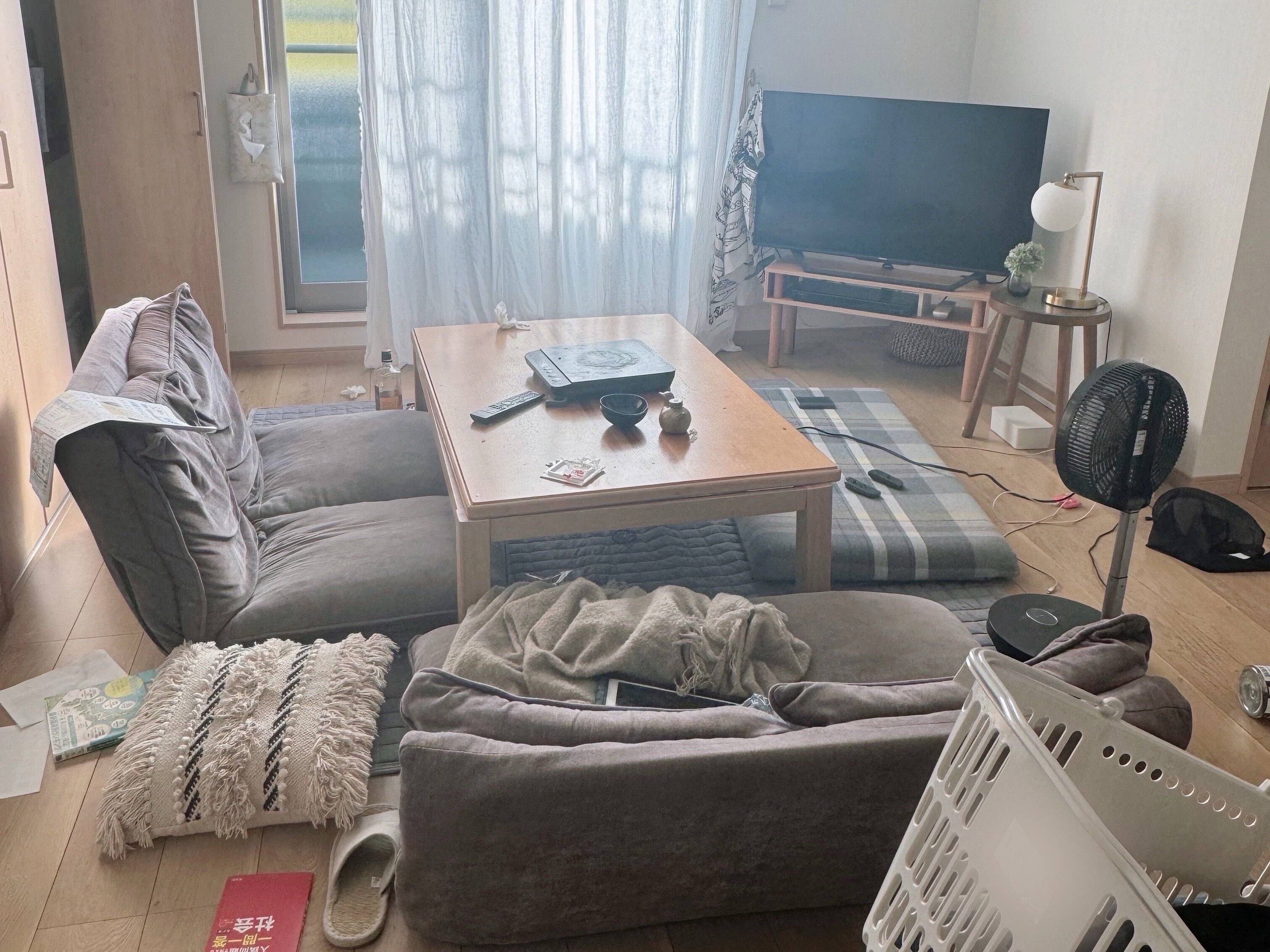 1．キレイな家の住人は片づけをしなくてもよい