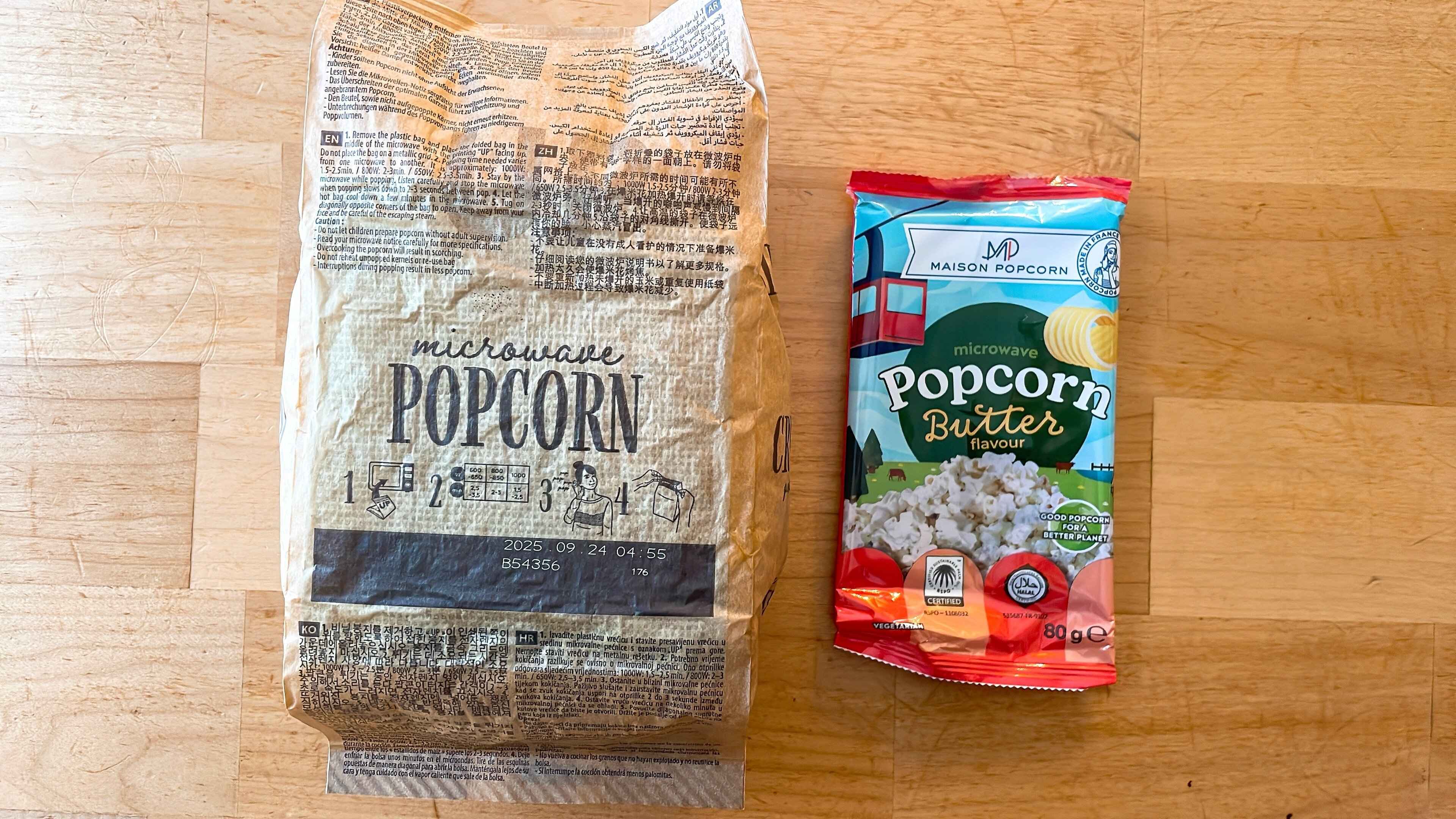 業務スーパーポップコーン