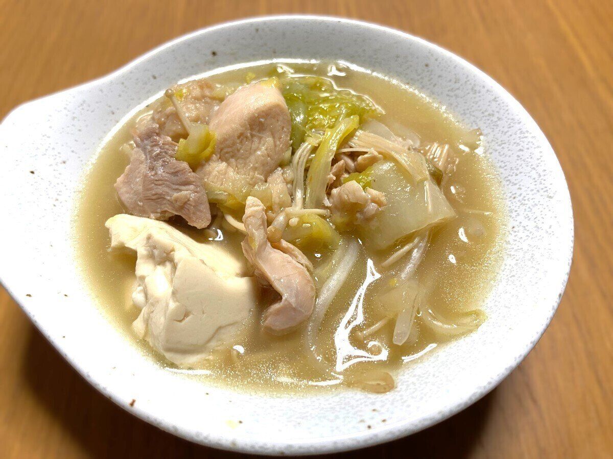 とんすいに盛りつけ