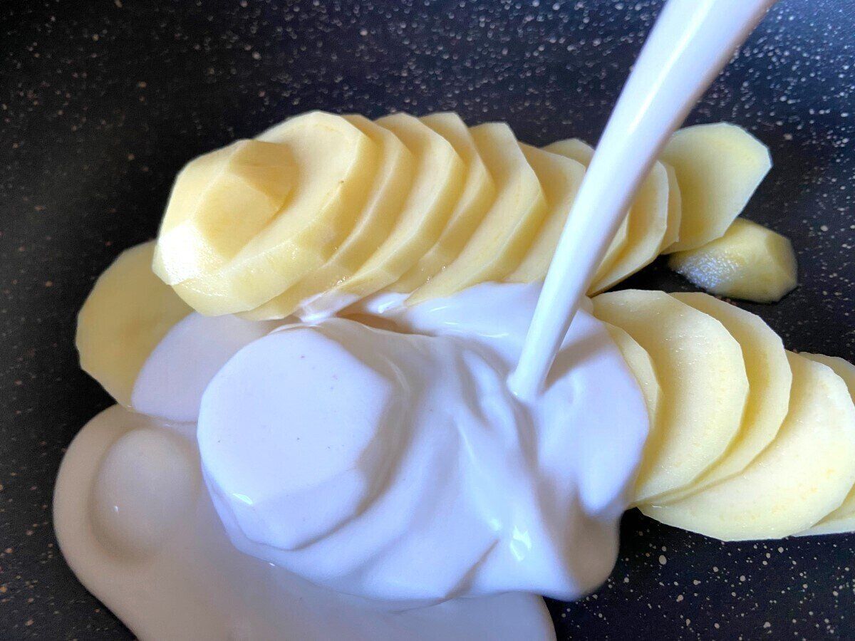 じゃがいもにかける