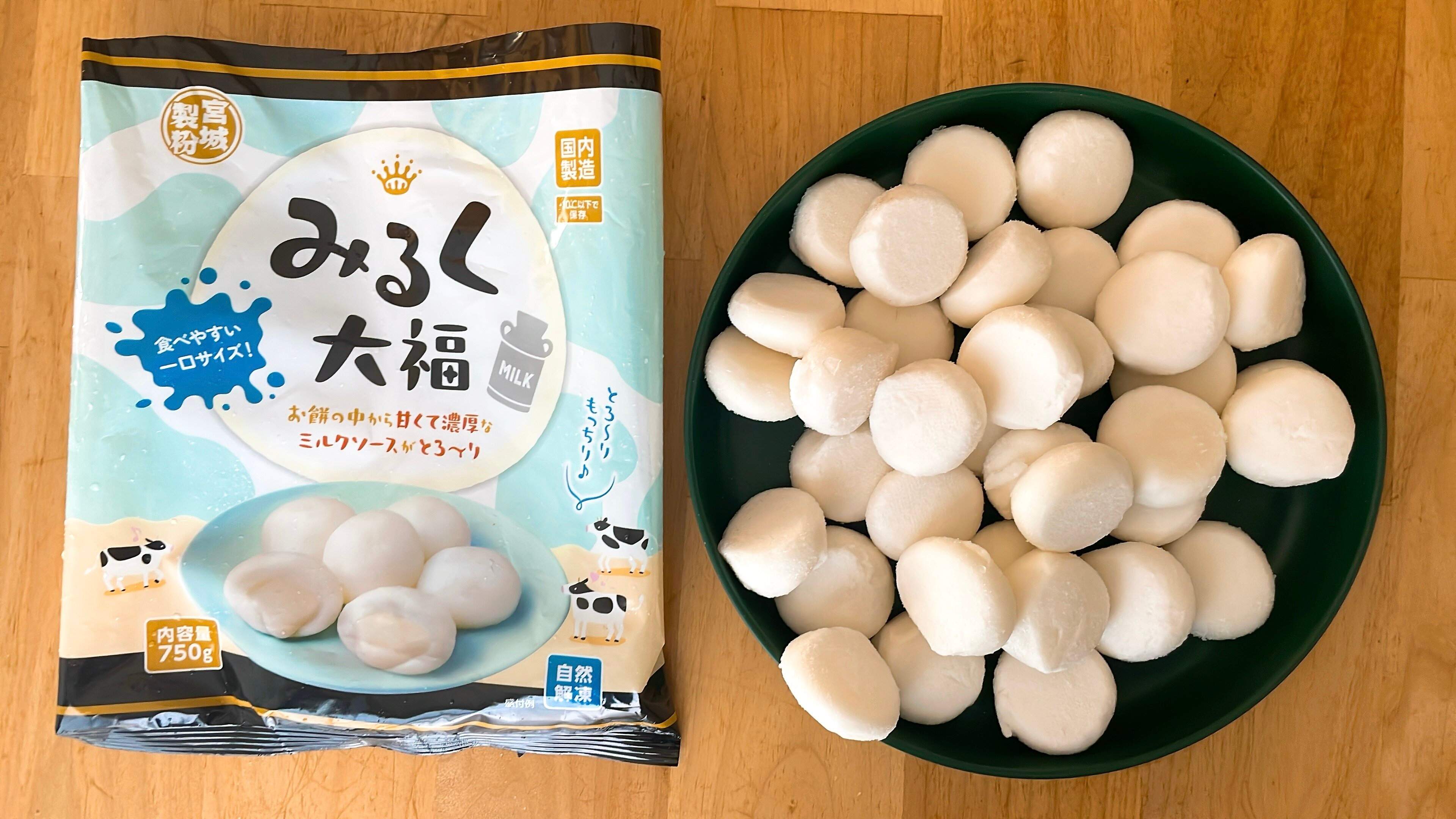 業務スーパーみるく大福