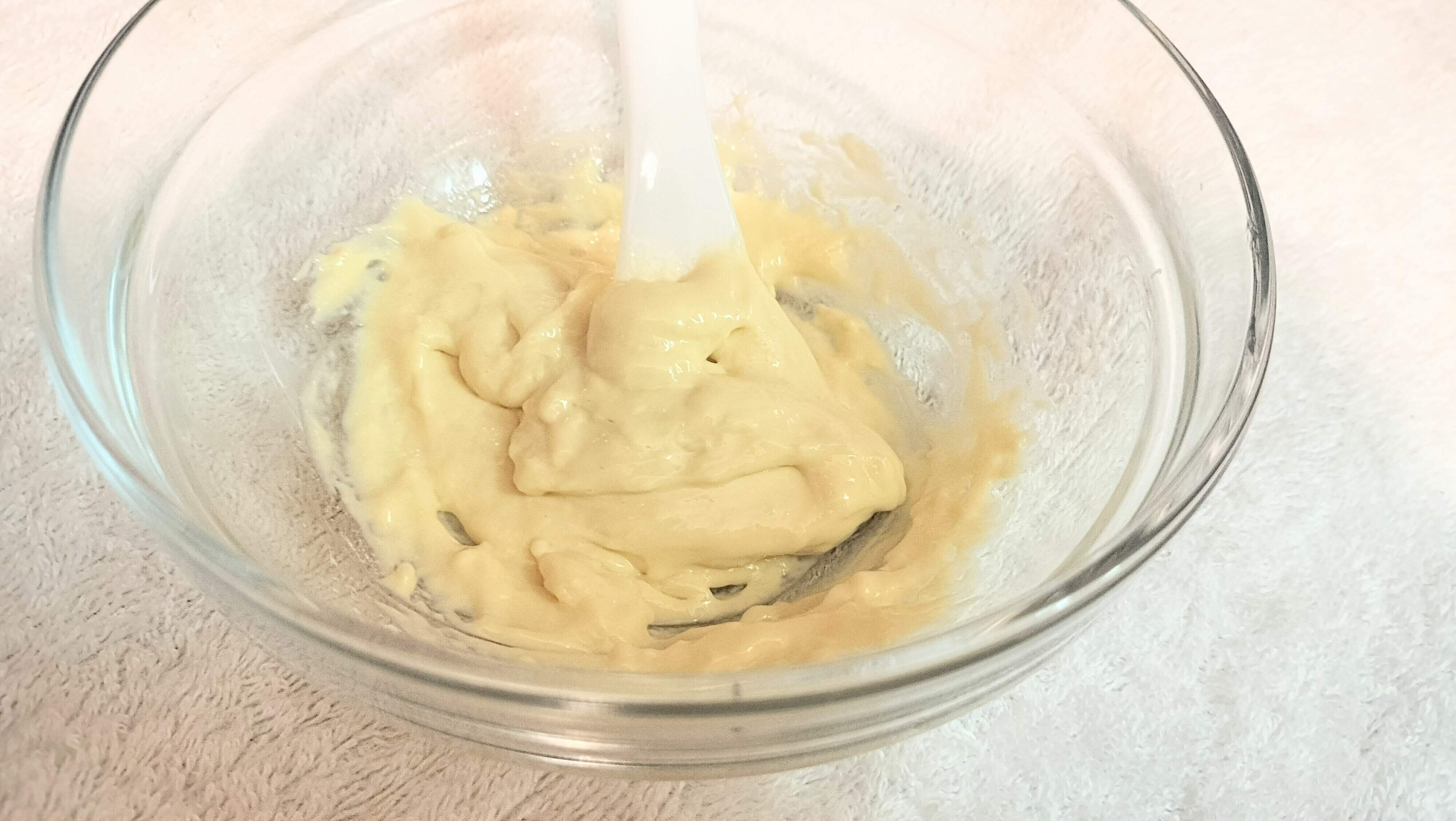 混ぜると固まる