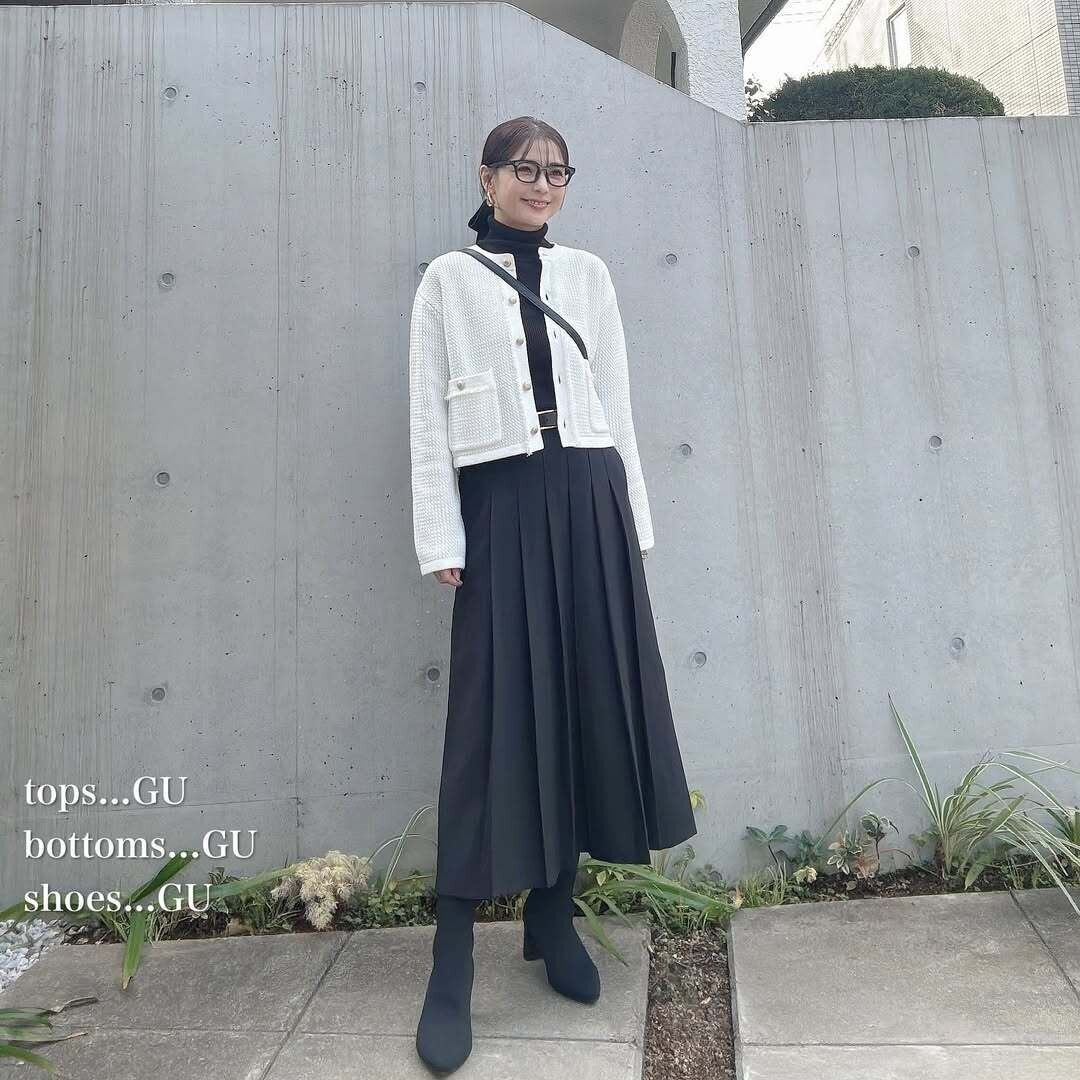 【GU】新年は可愛い「白」を取り入れて!スタイルもよく見える白アイテム5選