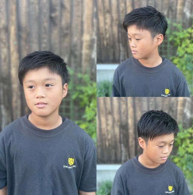 ハチ張りが気にならない！自然なツーブロック