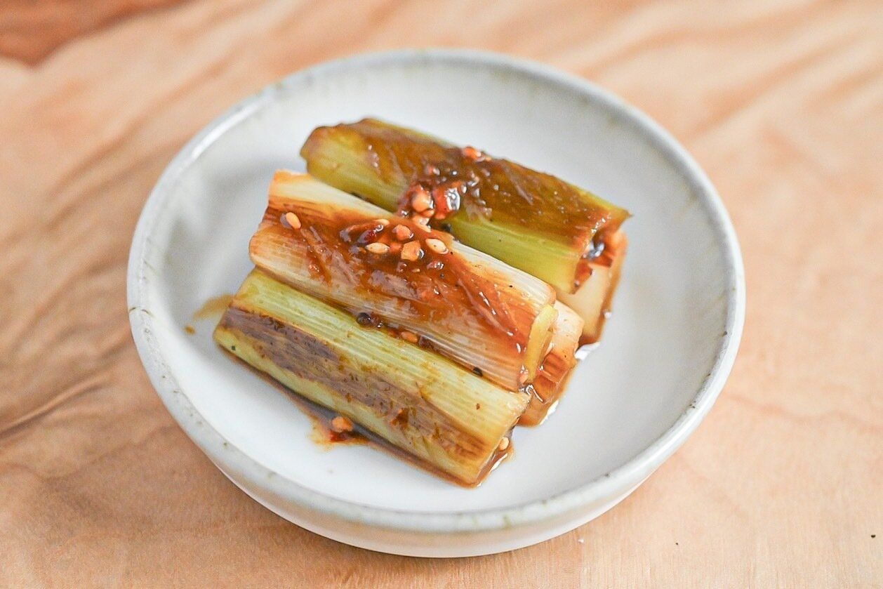 長ねぎの和味噌和え