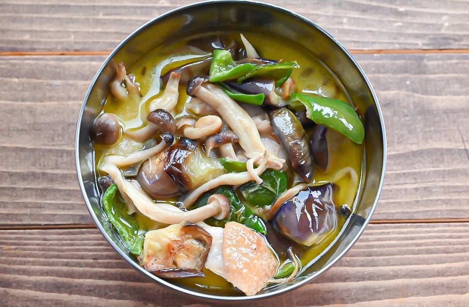 完成したグリーンカレー