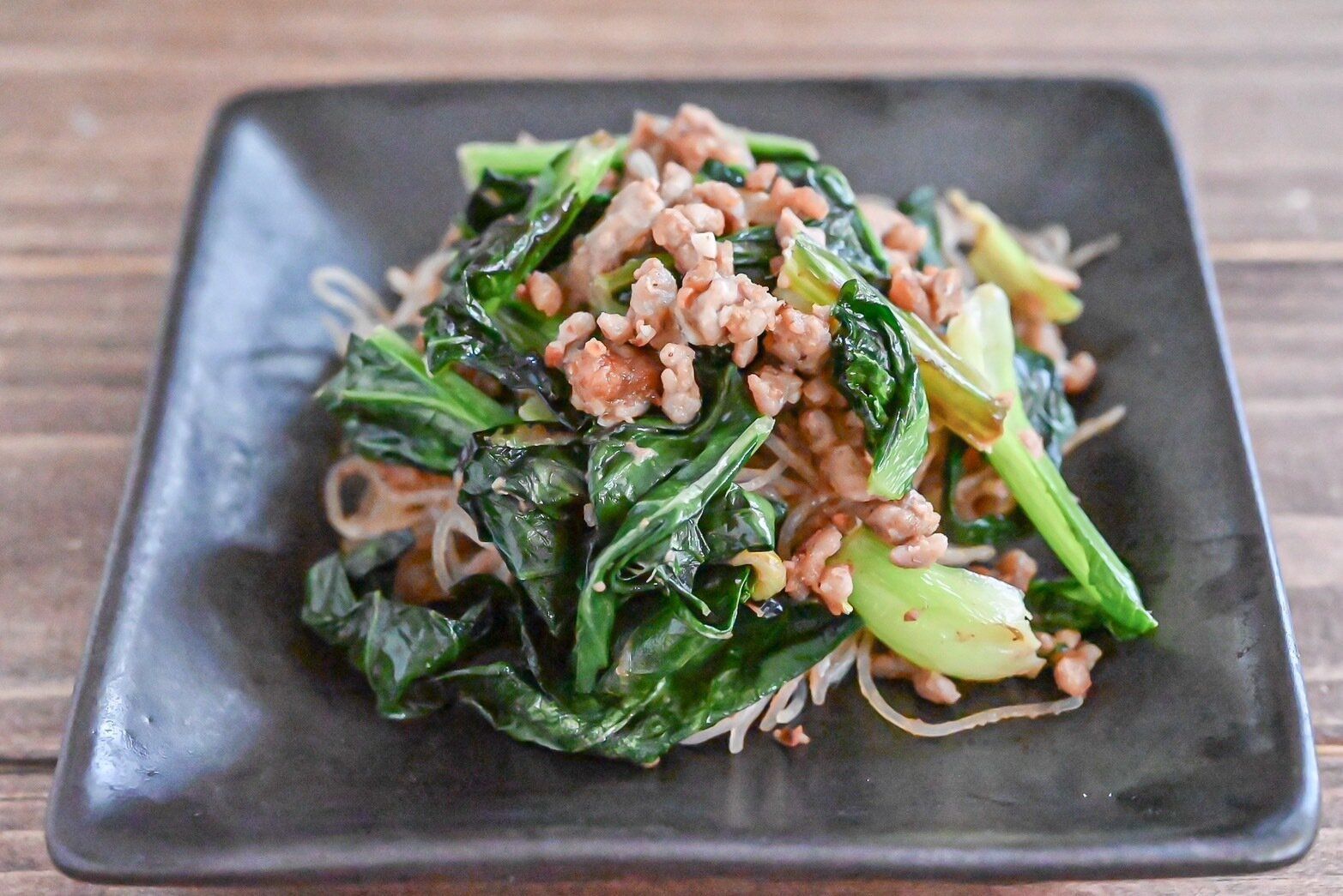 小松菜のはるさめ炒め